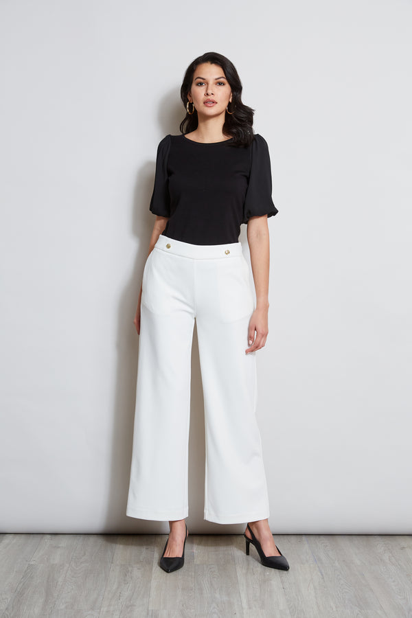 Tahari alyssa slim leg pants top