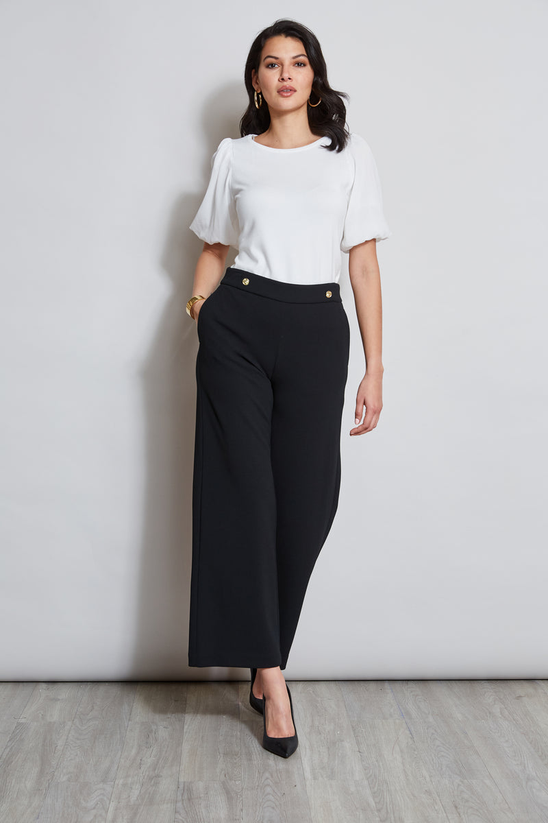 T-Tahari Button Pleat Pant