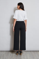 T-Tahari Wide Leg Button Pant