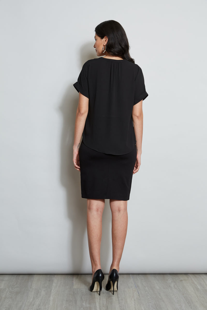 T-Tahari Short Sleeve Shirt