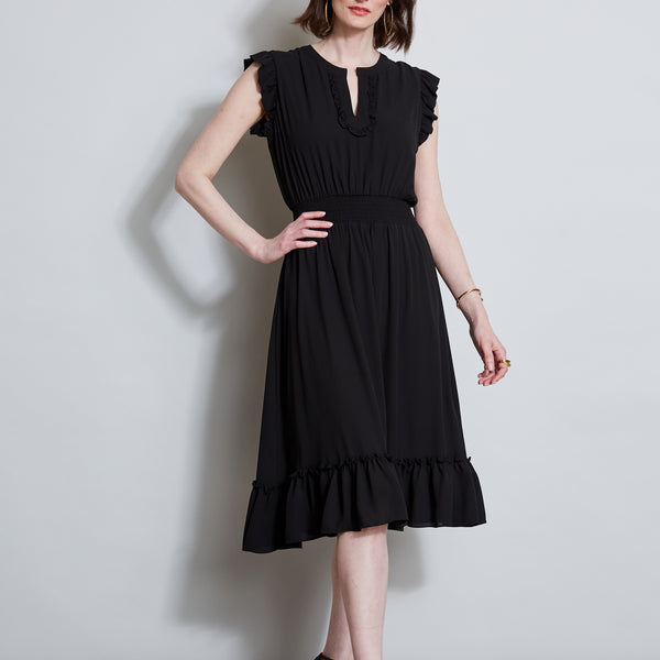 epine é tulle frill long tee Long Ruffle Tulle Tee Dress - Kate Hewko