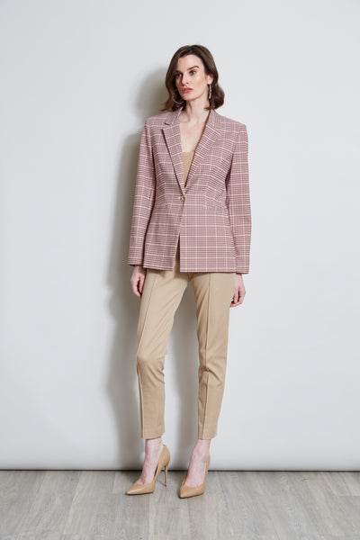 T-Tahari Plaid Blazer Image 4