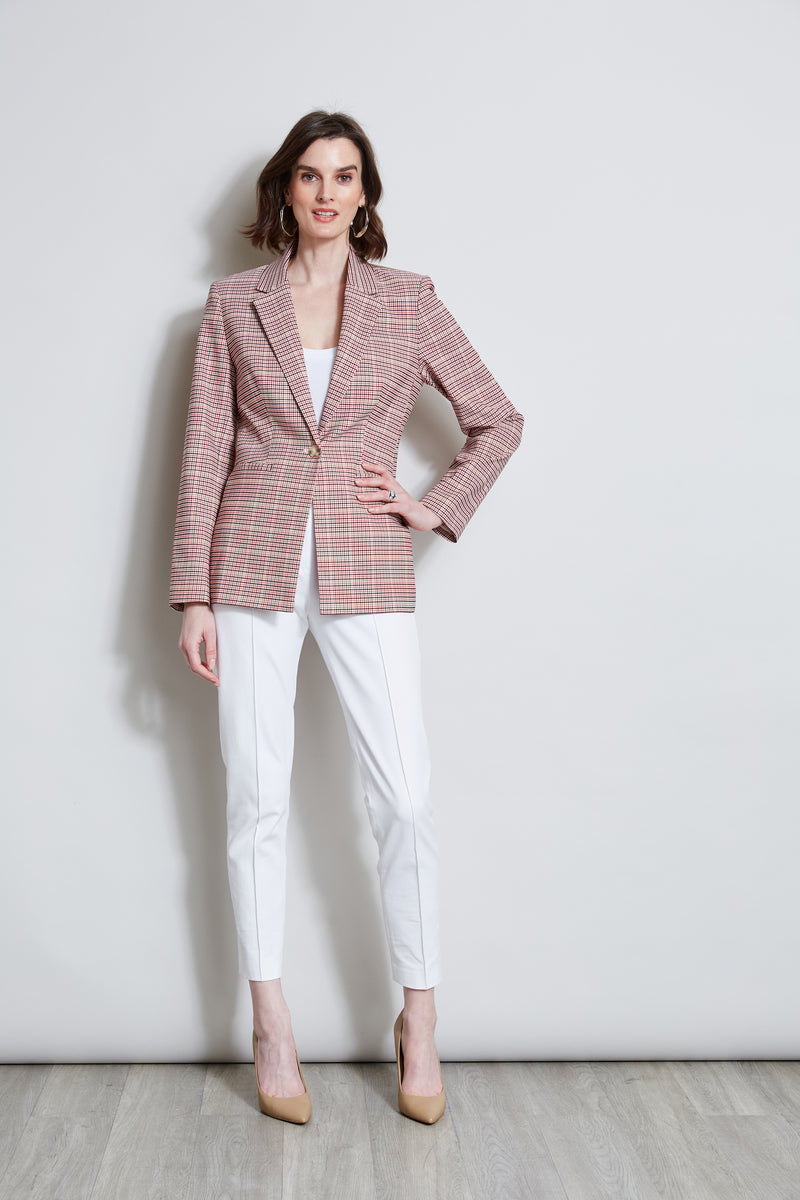 T-Tahari Plaid Blazer – Elie Tahari - Main Image