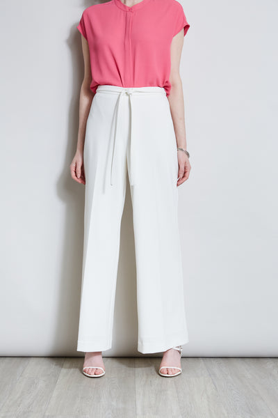 T-Tahari Wide Leg Tie Pant Image 1
