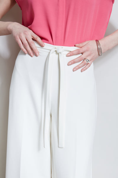 T-Tahari Wide Leg Tie Pant Image 3