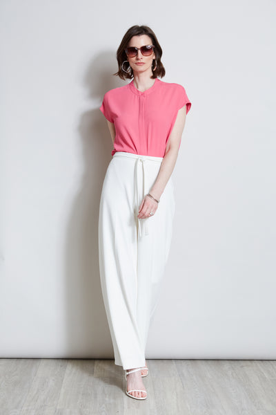T-Tahari Wide Leg Tie Pant Image 2
