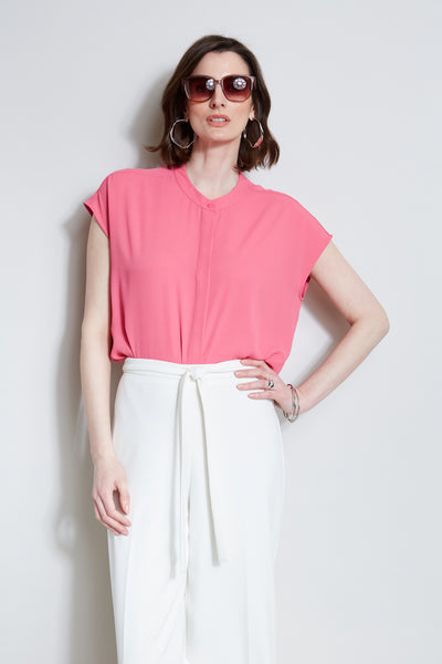 T-Tahari Dropped Shoulder Shirt Image 1