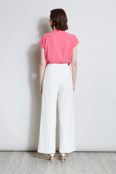 T-Tahari Wide Leg Tie Pant Image 4