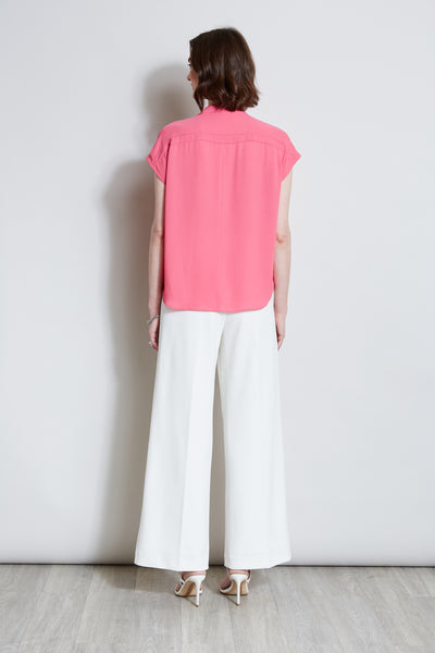 T-Tahari Dropped Shoulder Shirt Image 3
