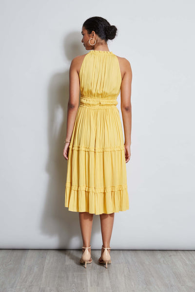 T-Tahari Halter Midi Dress Image 5