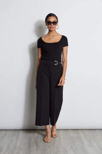 T-Tahari Cropped Wide Leg Pant Image 2