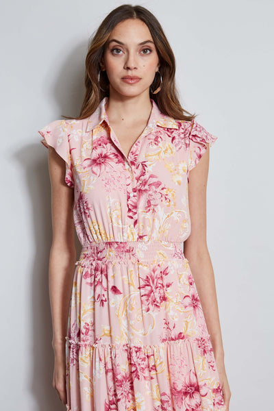 T-Tahari Garden Midi Dress Image 2