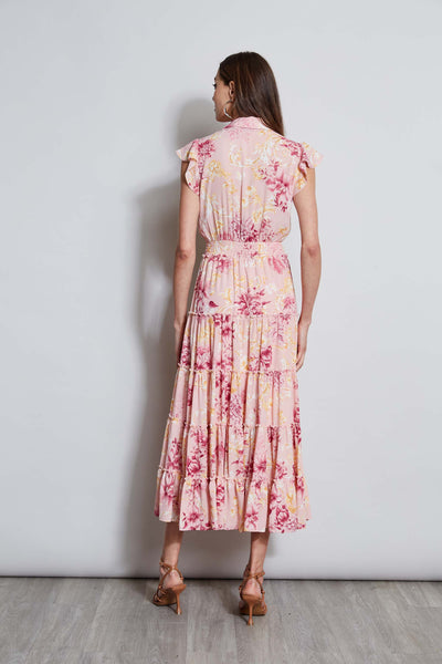 T-Tahari Garden Midi Dress Image 4