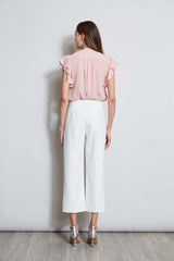 T-Tahari Cropped Wide Leg Pant