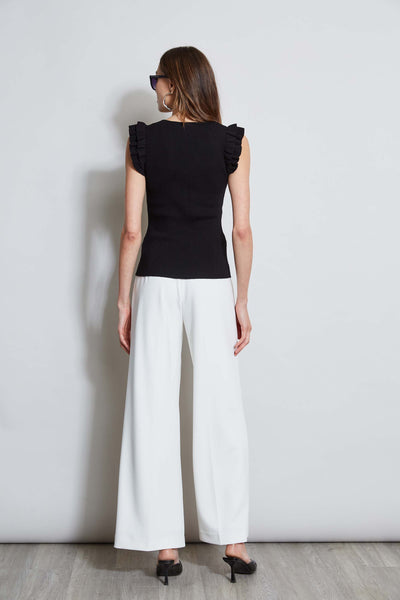 T-Tahari Flutter Sleeve Knit Image 4