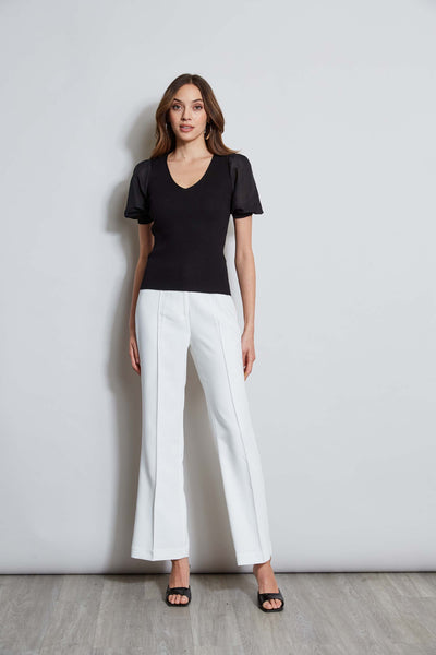 T-Tahari Chiffon Sleeve Knit Image 2