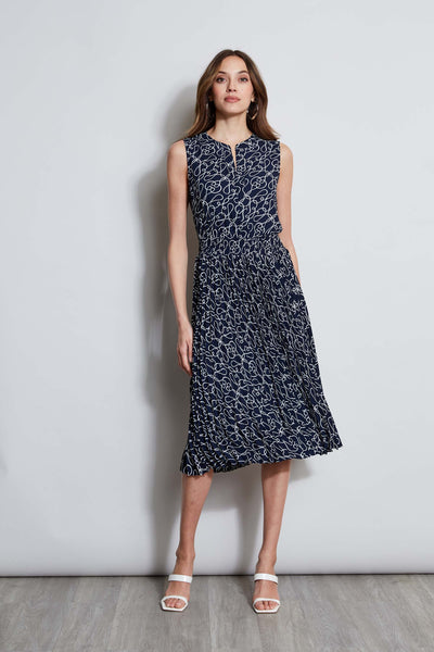 T-Tahari Knotted Dream Shirt Dress Image 1
