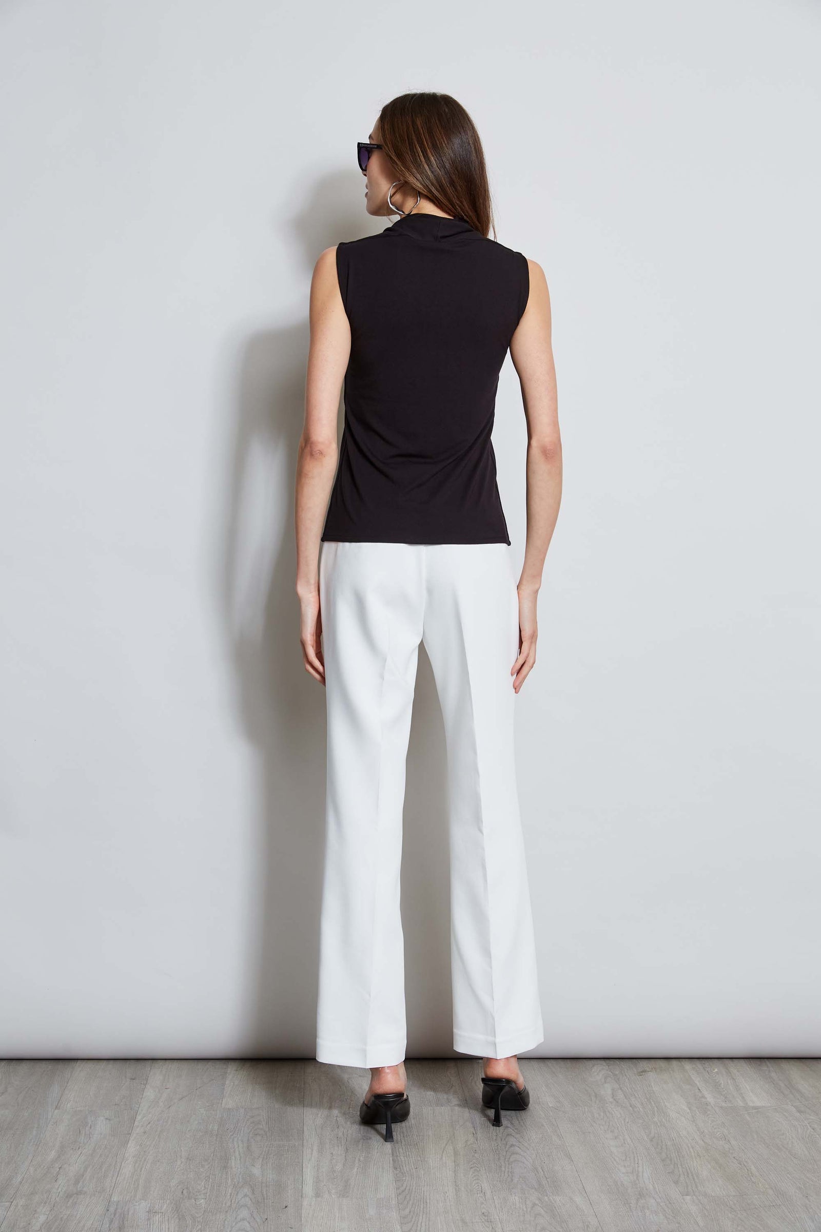 T-Tahari Sleeveless Pleated Knit – Elie Tahari