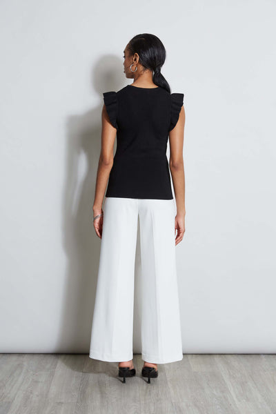 T-Tahari Flutter Sleeve Knit Image 5