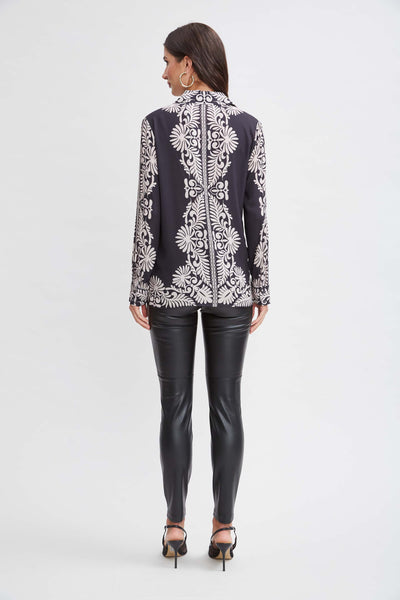T-Tahari Paisley Button Down Shirt Image 3