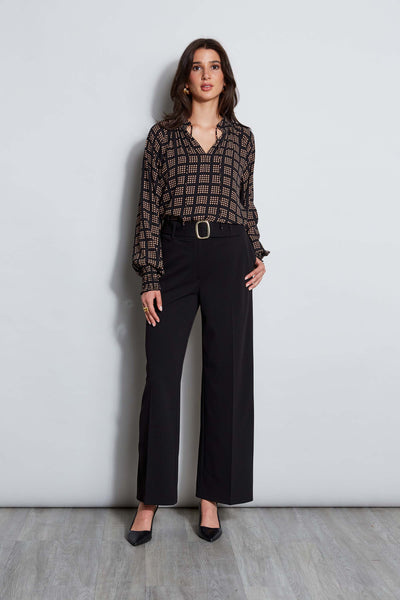 T-Tahari Icon Dot Shirt Image 2