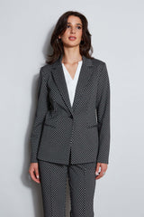 T-Tahari Deco Jacquard Blazer