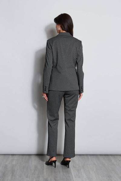 T-Tahari Deco Jacquard Blazer Image 3