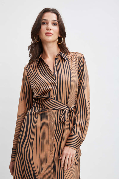 T-Tahari Side Tie Shirt Dress Image 3