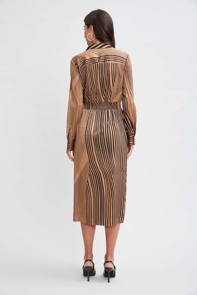 T-Tahari Side Tie Shirt Dress Image 5