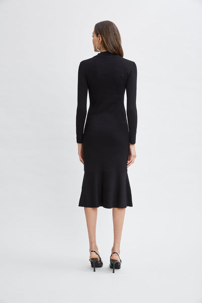 T-Tahari Flare Sweater Dress Image 6
