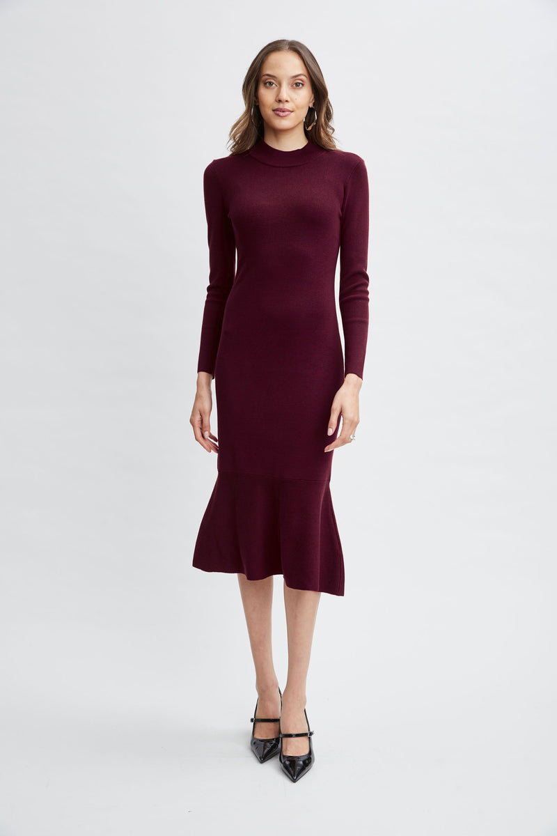 T-Tahari Flare Sweater Dress Elie Tahari T-Tahari Flare Sweater Dress Elie Tahari