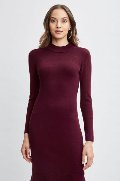 T-Tahari Flare Sweater Dress Image 2
