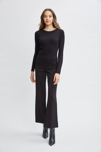 T-Tahari Rib Mesh Sweater Image 2
