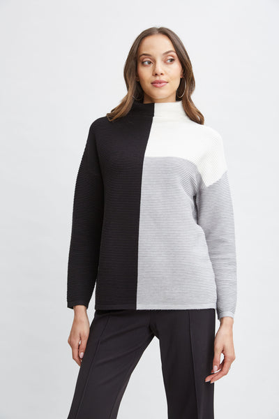 T-Tahari Colorblock Sweater Image 1
