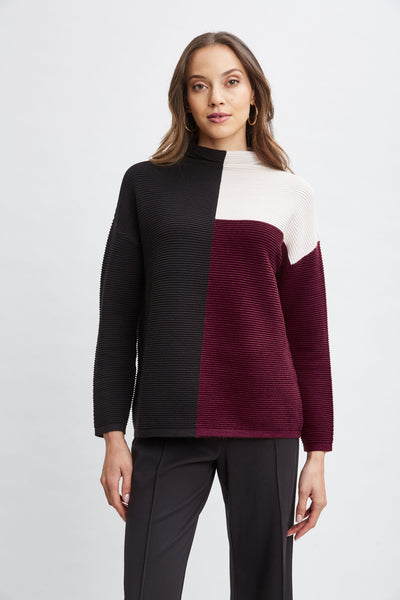 T-Tahari Colorblock Sweater Image 1