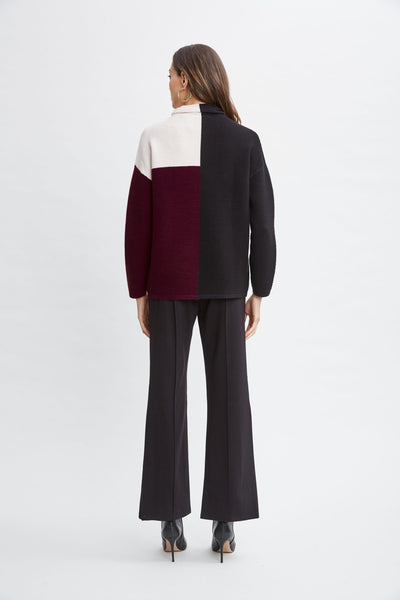 T-Tahari Colorblock Sweater Image 4