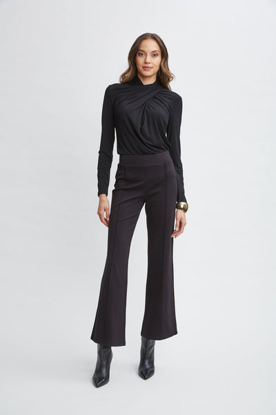 T-Tahari Flare Knit Pant Image 2
