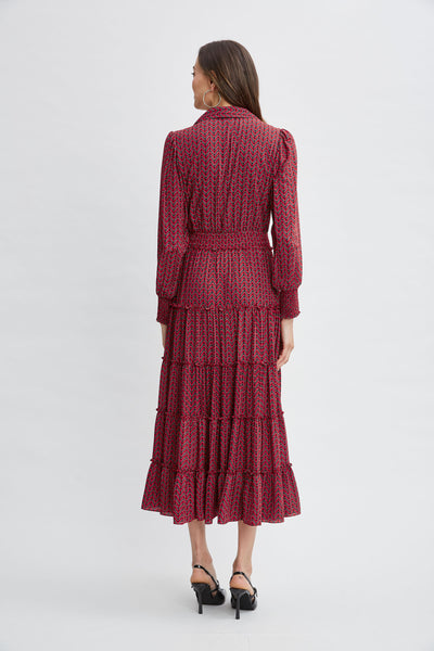 T-Tahari Printed Shirt Dress Image 4