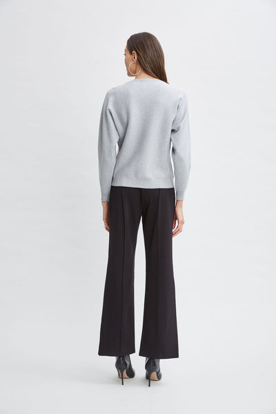 T-Tahari Stitch Sleeve Sweater Image 5