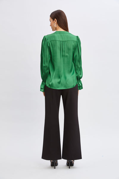 T-Tahari Airflow Tie Shirt Image 5