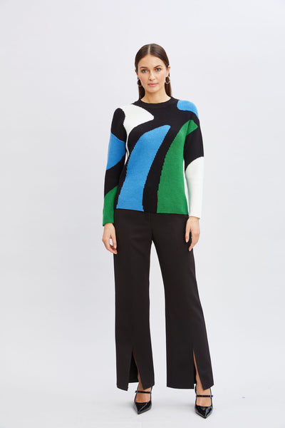 T-Tahari Colorblock Sweater Image 2