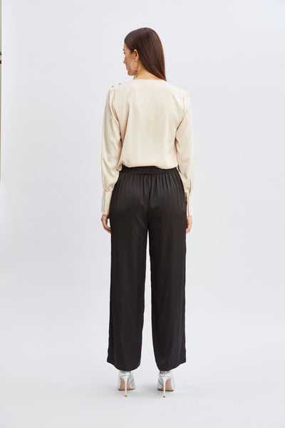 T-Tahari Knit Wide Leg Pant Image 4