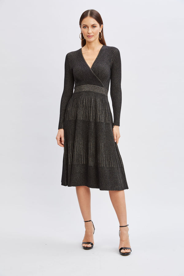 Tahari wrap dress hotsell