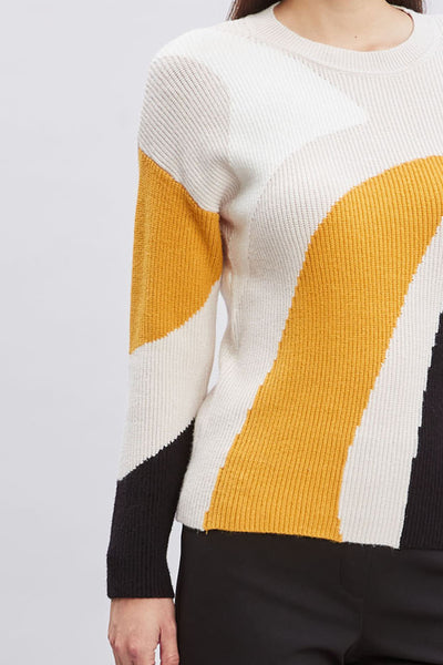 T-Tahari Color Block Sweater Image 7