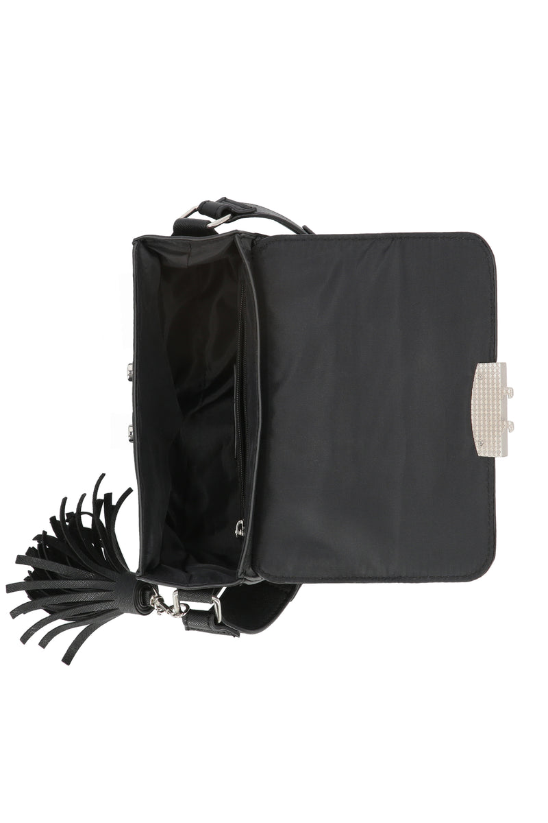 Tahari crossbody bag black Clearance