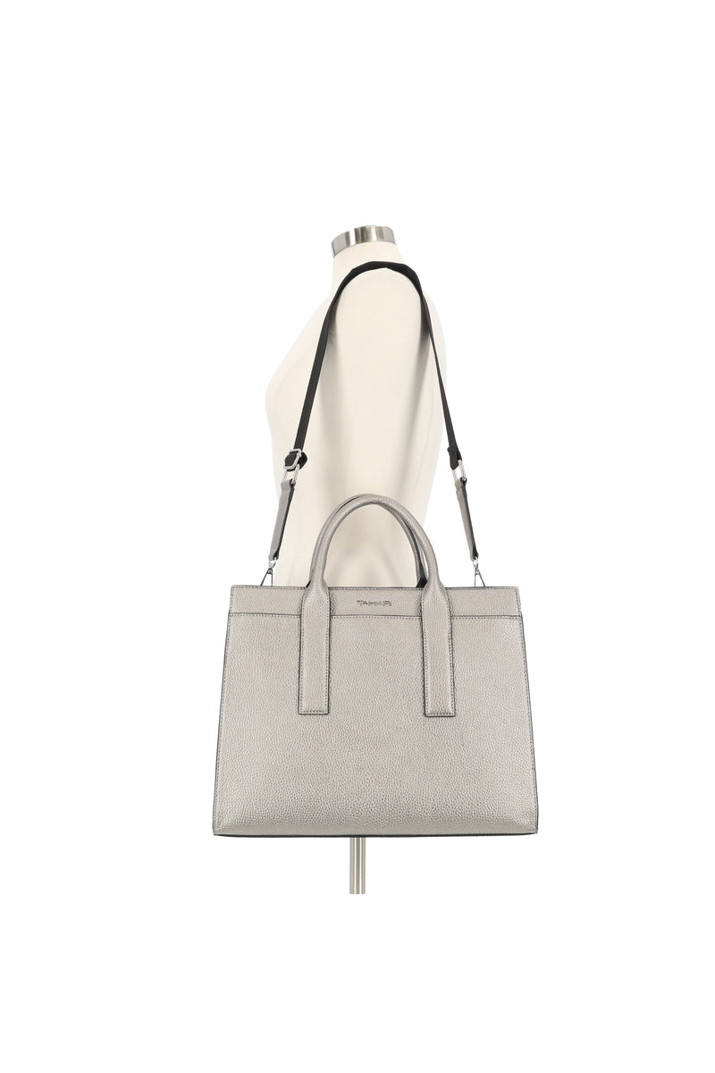 T tahari kat leather tote Clearance