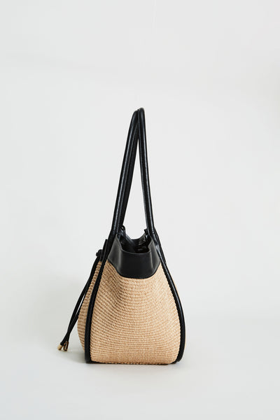 Raffia Tote Bag Image 3