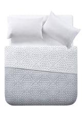 Tahari Stitched Reversible Coverlet Blanket, Queen