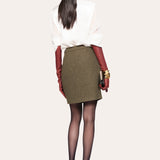 Ella Tweed Skirt