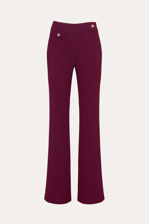 Crepe Flare Pant